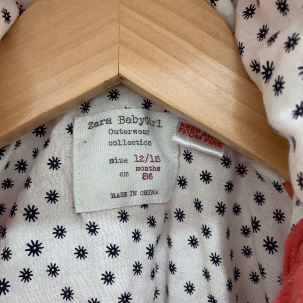 Zara Toddler Girls Jacket - Picture 3 of 3